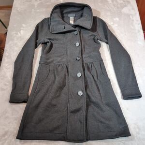 Patagonia Better Sweater Coat Womens Small Fleece Black Button Up Jacket
